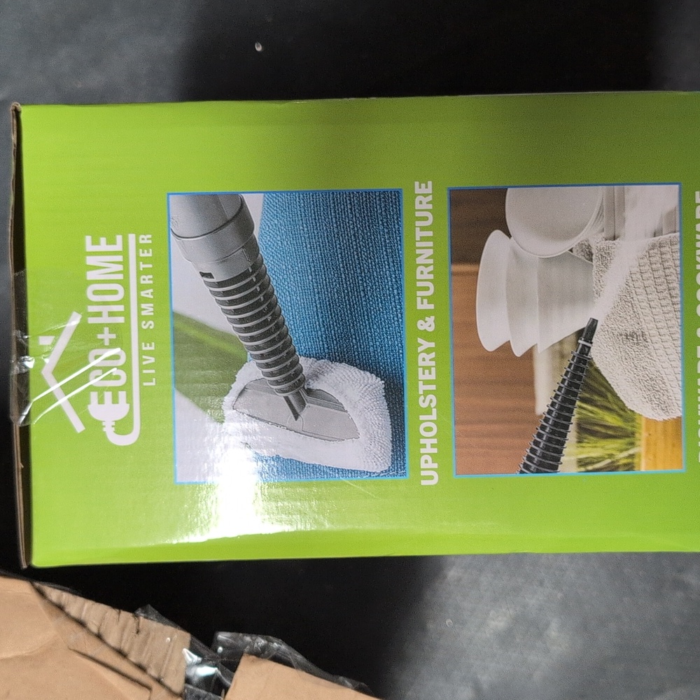 Gray Handheld Steam Cleaner - Picture 2 of 3
